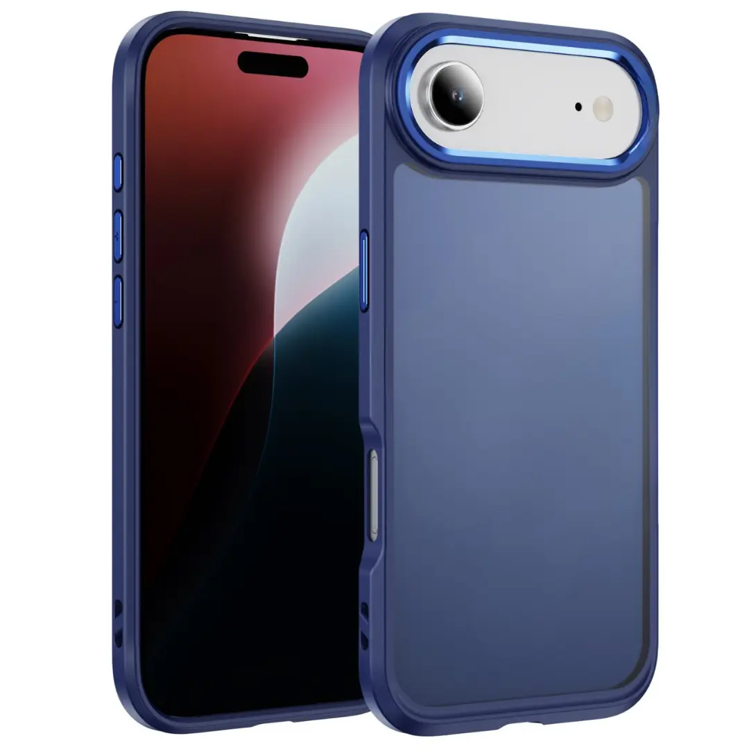 iPhone 17 Air Cam Smoke Twotone Case Blue